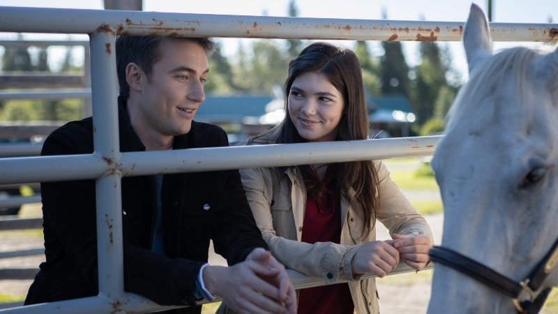 Georgie and Quinn on Heartland episode 1307