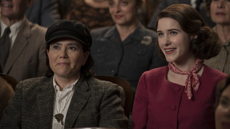 Susie and Midge on Amazon's The Marvelous Mrs. Maisel